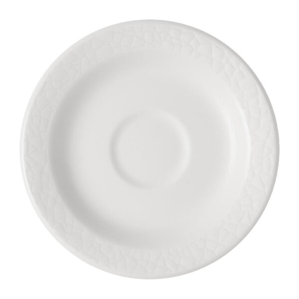 Churchill Viana Saucers White 128mm (12 Pack)