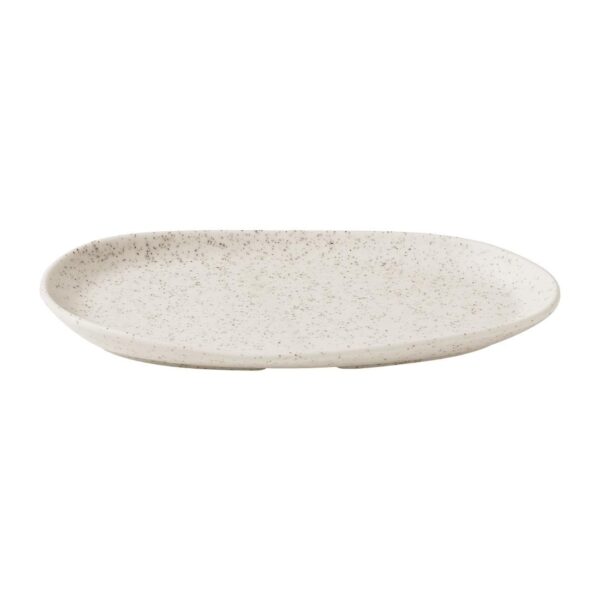 Churchill Stonecast Natural Organic Platters Barley White 260x150mm (6 Pack) - Image 2
