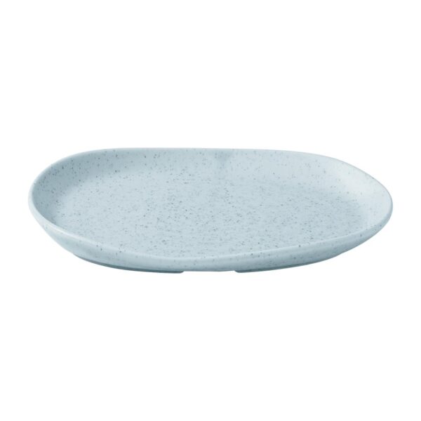 Churchill Stonecast Natural Organic Platters Duck Egg Blue 260x200mm (6 Pack) - Image 2