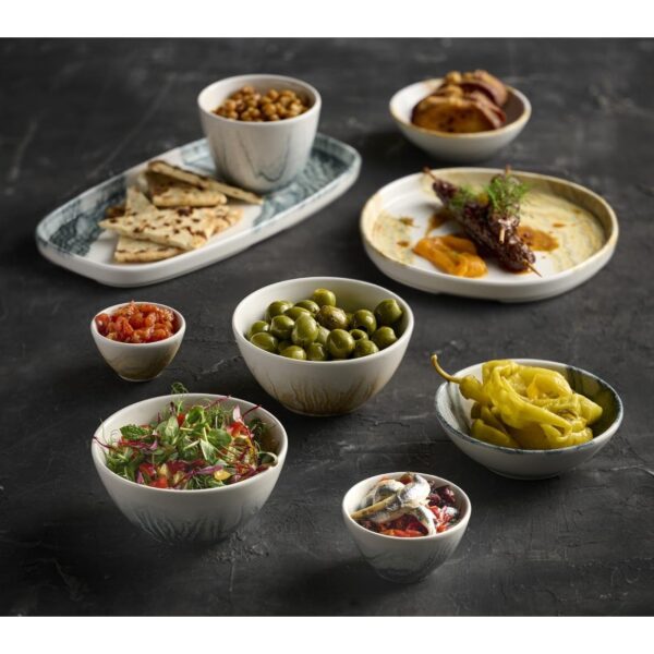 Churchill Tide Shallow Bowls Gold 116mm (12 Pack) - Image 5