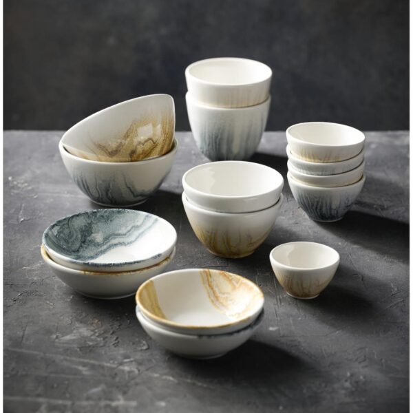 Churchill Tide Shallow Bowls Gold 116mm (12 Pack) - Image 6