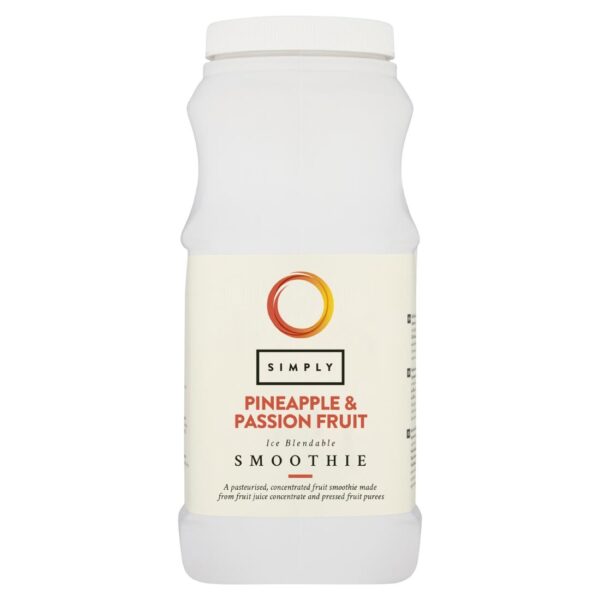 Simply Pineapple & Passionfruit Smoothie 1Ltr