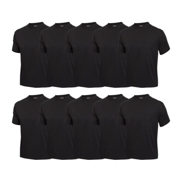 Nisbets Essentials T-Shirt Black XL (10 Pack)