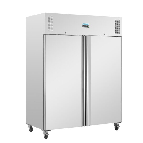 Polar U-Series Double Door Upright Fridge 1300Ltr