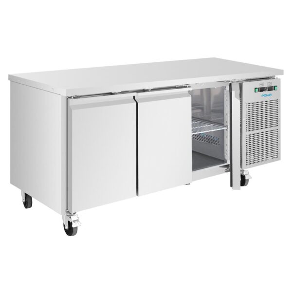 Polar U-Series Three Door Counter Fridge/Freezer 314Ltr - Image 4