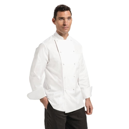 Chef Works Madrid Unisex Chef Jacket White