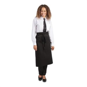 Whites Regular Waist Apron Black