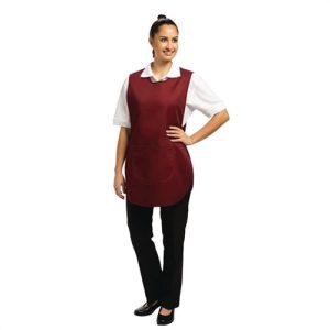 Tabard With Pocket Burgundy Small