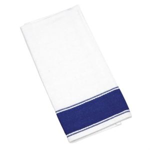 Olympia Gastro Napkins with Blue Border (Pack of 10)