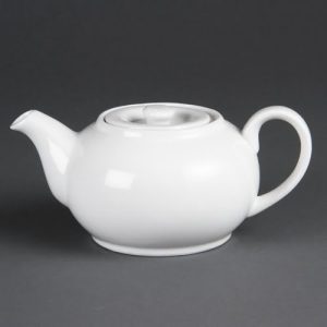 Olympia Whiteware Teapots