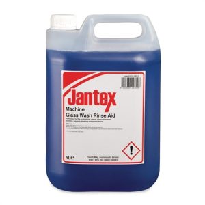 Jantex Glasswasher Rinse Aid Concentrate 5Ltr