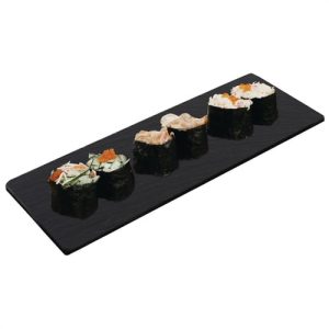 Olympia Smooth Edged Slate Platters 280 x 100mm (Pack of 2)