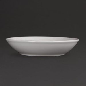 Olympia Whiteware Deep Plates 200mm