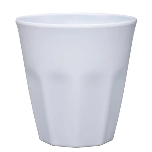 Kristallon Melamine Plastic Tumbler White 290ml (Pack of 6)