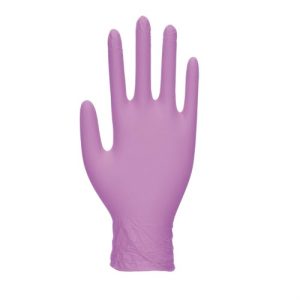 Pearl Powder-Free Nitrile Gloves Purple