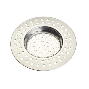KitchenCraft Stainless Steel Large Hole Sink Strainer 75mm