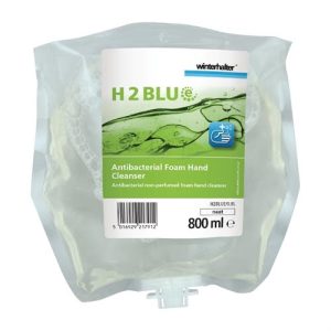 Winterhalter H2 BLUe Unperfumed Antibacterial Foam Hand Soap 800ml (3 Pack)