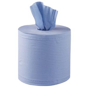 Jantex Centrefeed Blue Rolls 2ply 120m (Pack of 6)