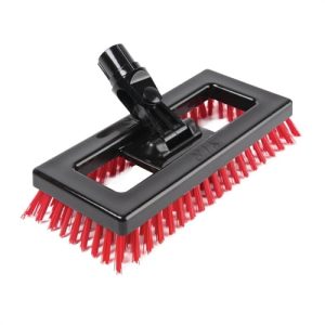 SYR Deck Scrubber Brush Red