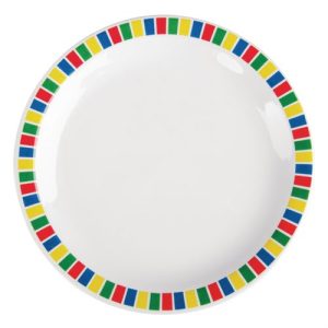 Kristallon Fairground Melamine Side Plates 160mm