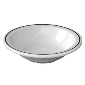 Kristallon Black Band Melamine Bowls 150mm (Pack of 12)