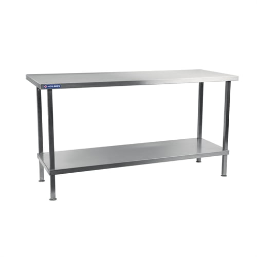 Holmes Stainless Steel Centre Table without Upstand 600(D)mm