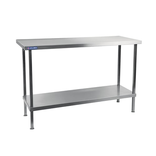 Holmes Stainless Steel Centre Table without Upstand 650(D)mm