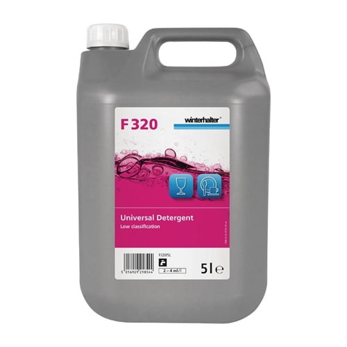 Winterhalter F320 Universal Warewasher Detergent Concentrate 5Ltr (2 Pack)