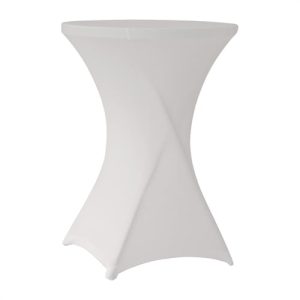 ZOWN Cocktail80 Table Stretch Cover White