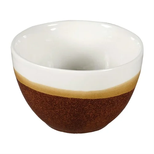 Churchill Monochrome Profile Open Sugar Bowls Cinnamon Brown 230ml