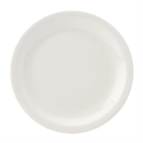 Utopia Titan Narrow Rimmed Plates White 240mm (Pack of 24)