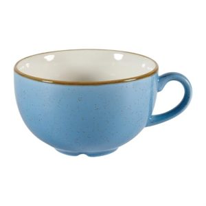 Churchill Stonecast Cappuccino Cups Cornflower Blue 340ml 12oz