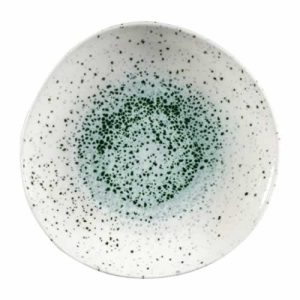 Churchill Studio Prints Mineral Green Centre Organic Round Bowls 253mm (Pack of 12)