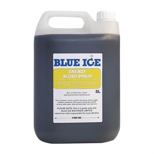 Blue Ice Slush Syrup Energy Drink 5Ltr (8 Pack)