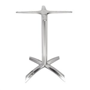 Bolero Flip Top Aluminium Table Base