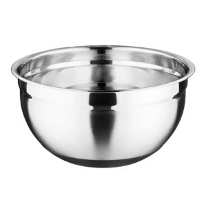 Vogue Stainless Steel Bowl with Silicone Base 8Ltr