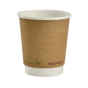 Vegware Compostable Hot Cups 230ml / 8oz (Pack of 500)