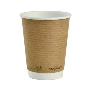 Vegware Compostable Hot Cups 340ml / 12oz (Pack of 500)