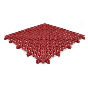 COBA Red Flexi-Deck Tiles (Pack of 9)