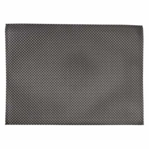 APS PVC placemat Silver And Grey (Pack of 6)