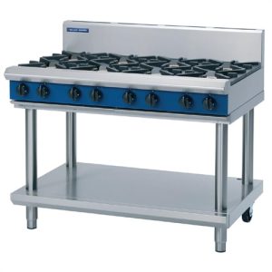 Blue Seal Evolution Cooktop 8 Open Burners on Stand 1200mm