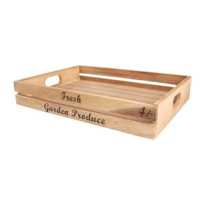 Large Rustic Fruit and Veg Crate