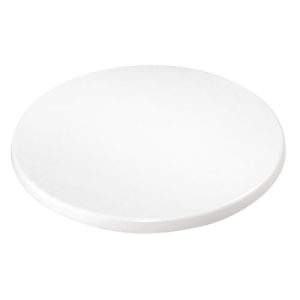 Bolero Pre-drilled Round Table Tops White