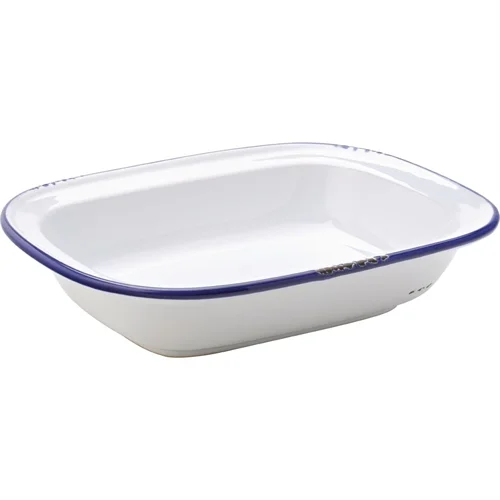 Utopia Avebury Blue Pie Dish 240mm (Pack of 6)