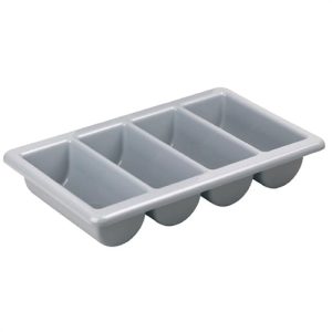Kristallon Stackable Plastic Cutlery Tray Large