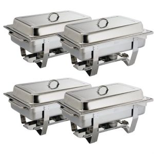 Milan Chafing Set Four (Pack of 4)