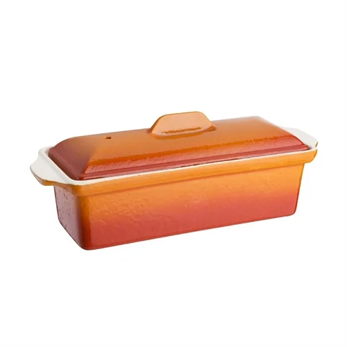 Vogue Orange Pate Terrine Mould 1.3Ltr