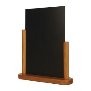 Securit Half Frame Table Top Blackboard Teak